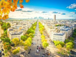 Viaggio a Parigi su gli Champs Elysees