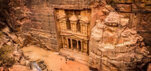 Viaggio organizzato in Giordania - Il tesoro di Petra dall'alto