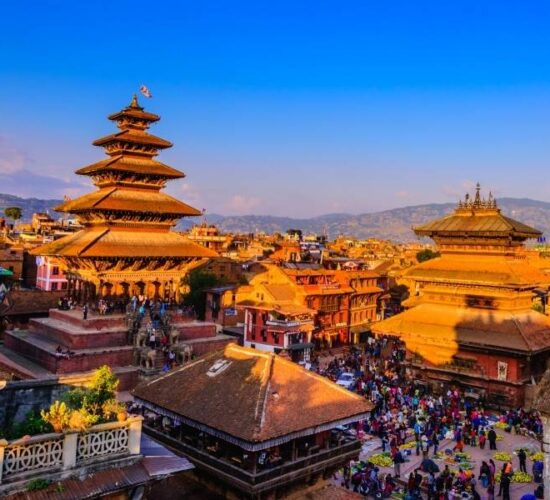 Viaggio per famiglie in Nepal - Kathmandu e la sua piazza principale