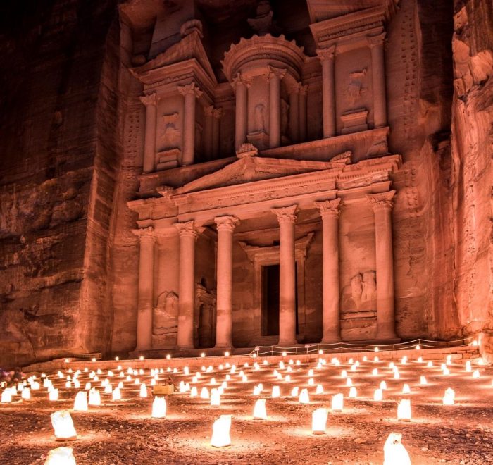 Viaggio di gruppo in Giordania - Petra by Night