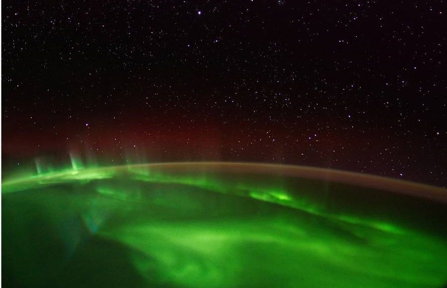 Aurora boreale dallo spazio - Blog